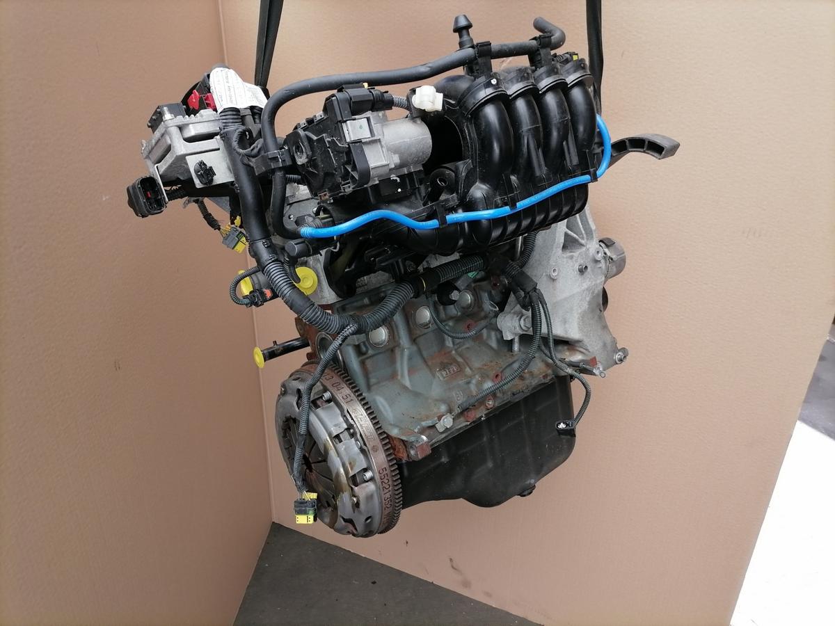Fiat Punto Evo 199 original Motor 350A1000 1.4 57kw funktionsgepr&uuml;ft Bj.2013